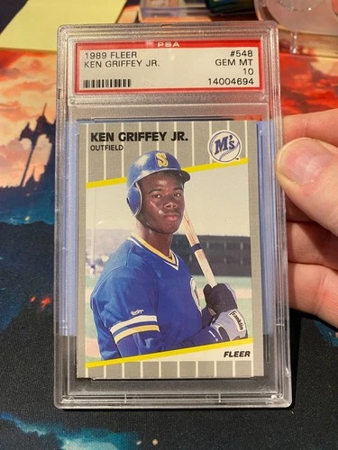 1989 Fleer Ken Griffey Jr. PSA 10