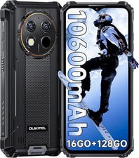 Oukitel wp28s rugged smartphone android 14-16gb 128gb rugged phone, 10600mah bat