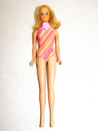 New ListingBarbie:  VINTAGE Blonde 2nd Issue MARLO FLIP TNT BARBIE Doll w/Centered Eyes!