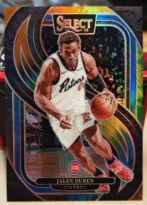 2024-25 Panini Select Jalen Duren Premier Level Dye Tie /25 #160