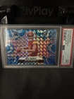 2024 Panini Mosaic Jayden Daniels Reactive Blue PSA 9