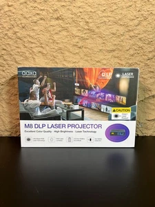 AAXA M8 DLP Projecteur laser 4K 1200 Lumens Portable Android OS