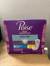Poise Fresh Protection Ultra Thin 4 Long-Incontinence-Postpartum-Period