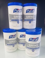PURELL SURFACE DISINFECTING WIPES 6 CANISTERS