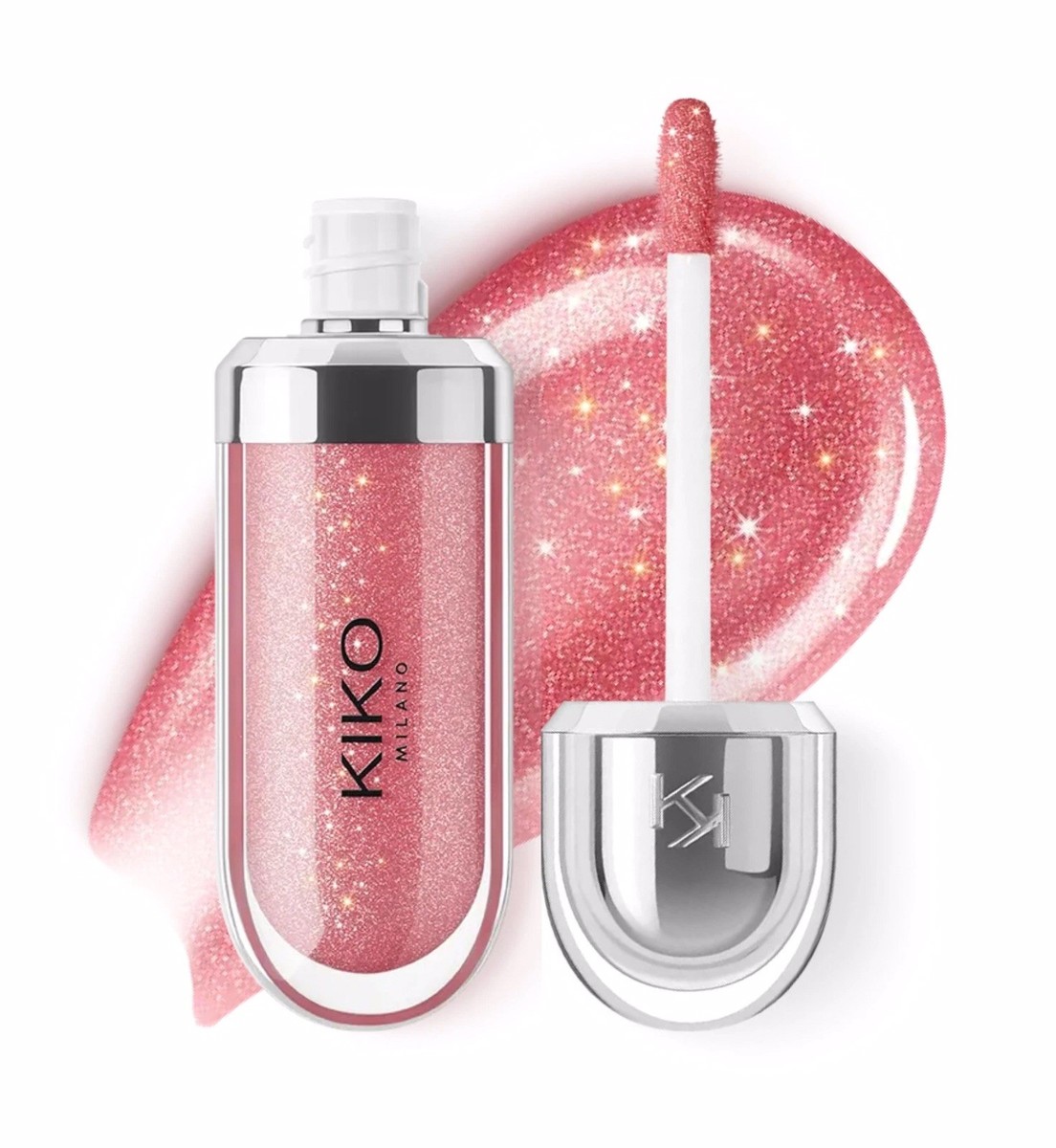 Kiko Milano 3D Hydra Lip Gloss – High Shine Shade 17 Pearly Mauve