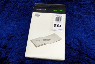 FESTOOL TF-RS 400/5x TURBOFILTER  Nr. 489128 5 Stück Staubsack f. RTS 400, ES125