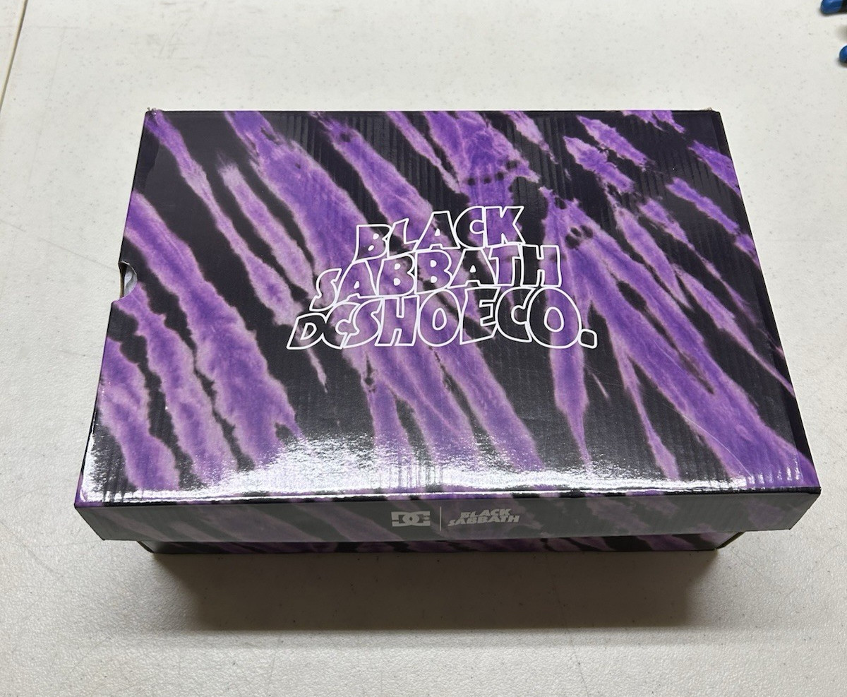DC shoes Court Graffik Black Sabbath Size 13