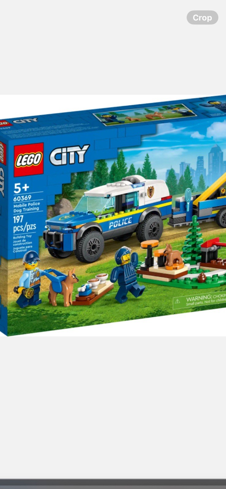 LEGO CITY: Mobile Police Dog Training 60369