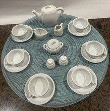 18 pc miniature tea set, porcelain