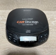 Sony Car Discman D-838K Super ESP CD Player Tested Walkman