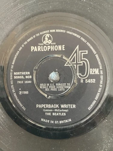 BEATLES45 PARLOPHONE 5452 BEATLES PAPERBACK WRITER / RAIN