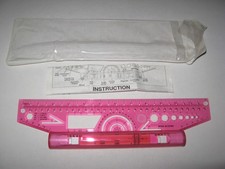 Multi-Purpose Rolling Ruler New In Package With Instructions