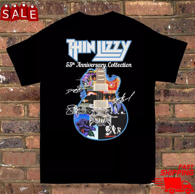 Thin Lizzy 55th Anniversary Collection Signatures T-Shirt LT319