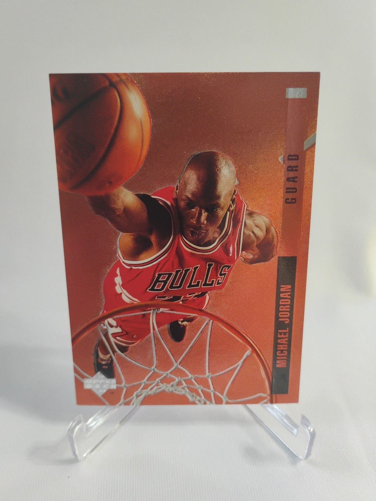 Michael Jordan 1993-94 Upper Deck Special Edition Behind the Glass Foil #G11