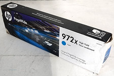HP 972X L0R98AN Cyan High Yield Ink Cartridge 452 477 552 New Sealed Box EXP2028