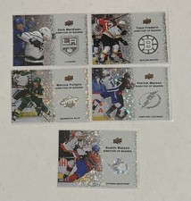 2023-24 Upper Deck Hockey Director of Boards 5 Card Lot Speckle Parallel SSP