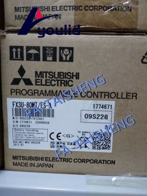 Mitsubishi PLC FX3U-80MT/ES-A FX3U80MTESA New Original