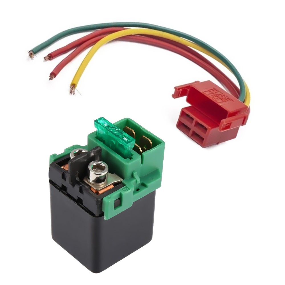 1PC Relè Solenoide Di Avviamento per 4 Tempi GY6 50Cc
