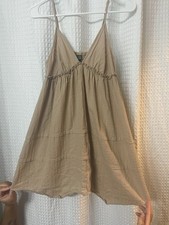 Tan minidress size medium