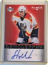 2007-08 Black Diamond #G-SW Stephen Weiss Gemography