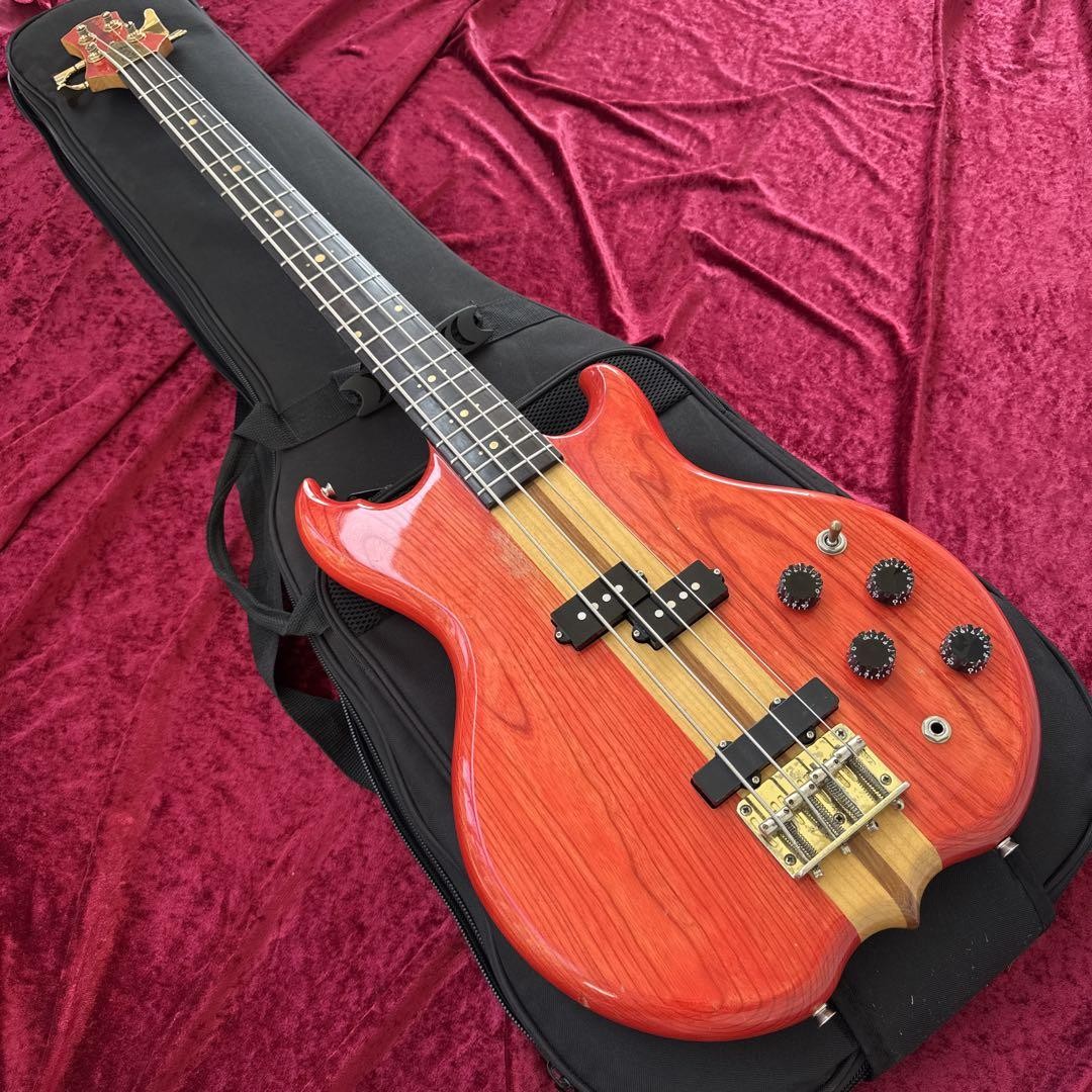 激レア 80s Japan Vintage ROCKY Alembic Type Rare 80s Japan Vintage ROCKY Bass Alembic Style Neck-Thru 5
