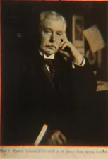 Patrick Manson Portrait Microphotograph Microscope Slide