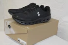 On Cloud CloudMonster Men's Size 12.5  Athletic Black and Eclipse Sneakers