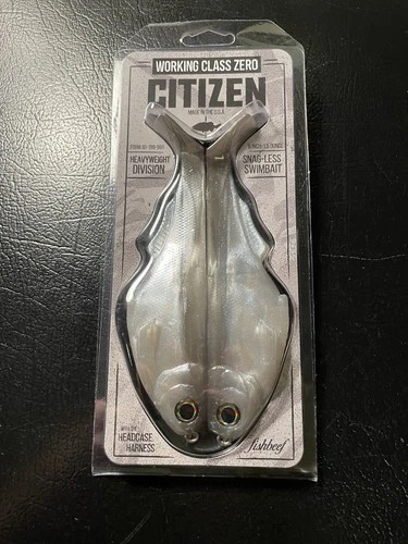 WCZ Working Class Zero Citizen 6” Swimbait - Silver