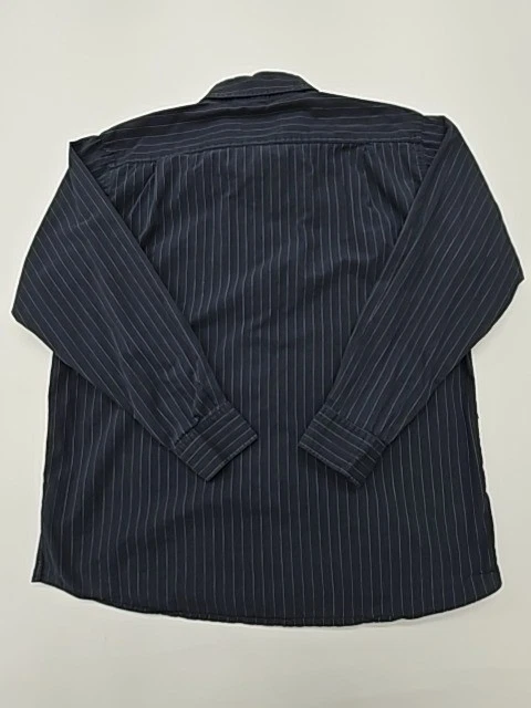 Beverly Hills Polo Club homme noir rayures boutonnées taille L Regular - Photo 2/4