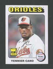 2024 Topps Heritage #121 Yennier Cano White Border