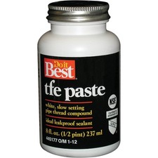 Do it 8 Oz. White TFE Paste 23048 SIM Supply, Inc. 23048 8 oz 009326450278 White