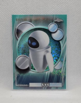 2026 Topps Chrome Disney - Eve #146 Aqua Mini-Diamonds /199