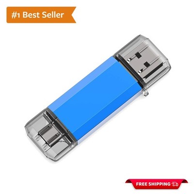 Lightweight 64GB USB C Flash Drive - High-Speed USB 3.0 for Quick File Transfers