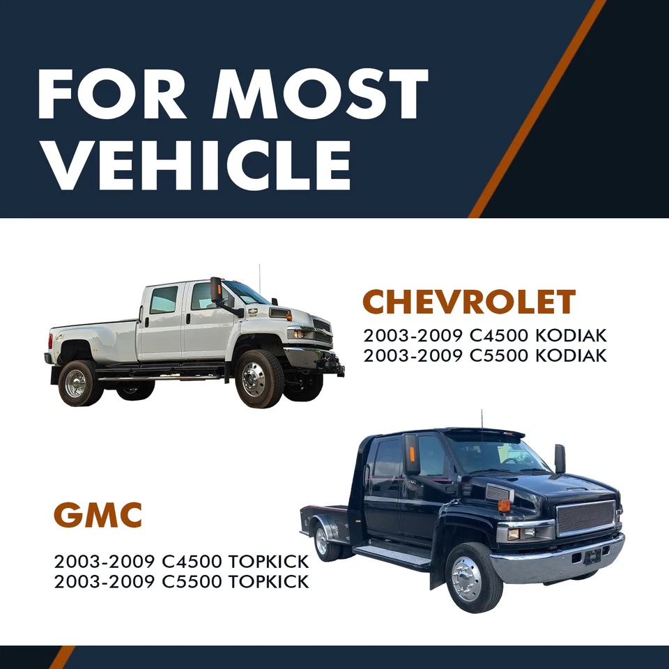 一对 2 后减震器 适用于 2003 - 2009 年 Gmc C5500 Topkick 带原始设备制造商 # 15185643 — 第 2/3 张图片