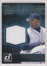2017 Panini Donruss Back to the Future Materials Gold 10/10 CC Sabathia HOF 10lp
