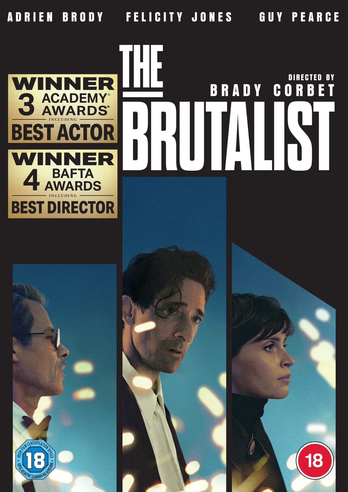 The Brutalist (DVD) Guy Pearce Adrien Brody Felicity Jones