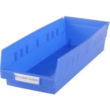 Tri-Dex TR-0813 Slide-In Label Holder 13/16"" x 3"" for Shelf Bins Price per