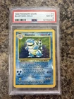 1999 Pokémon TCG Blastoise Holo Rare Card Base Set 2/102 PSA 8