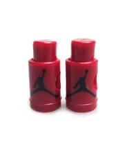 Air Jordan V VI Lace Locks Red Base With Black Jumpman Holder Available