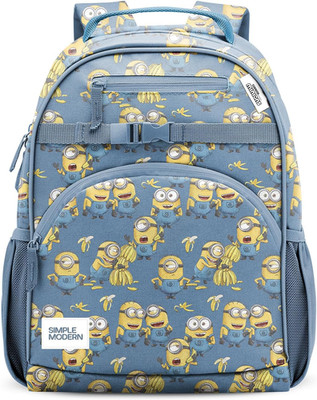 Simple Modern Large Minions Despicable Me Kids Backpack for School Girls and Boy