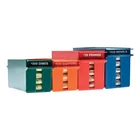 Rolled Coins Storage Boxes Lockable Covers
