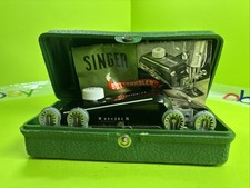Vintage Singer Buttonholer 160506 With Original Case and 5 Templates Made In USA