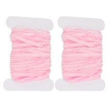 Chenille Fly Tying Total 10M 2 Pack Rayon Chenille Fly Tying Materials Pink