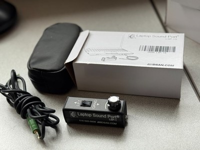 DSAN LSP-1S Laptop Sound Port Audio Adapter for PA & Presentation Systems