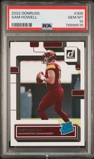 2022 PANINI DONRUSS #305 SAM HOWELL PSA 10
