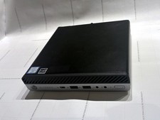 HP EliteDesk 800 G4 Mini PC i5-8500T 8GB WiFi BT Win Pro Key AC Adapter No SSD