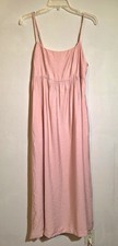 A New Day Dusty Pink Spaghetti Strap Long Dress Sz Medium NWT