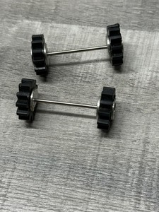 Vintage Stomper 4x4 Truck Replacement Wheels & Axles - Lot of 2 Sets