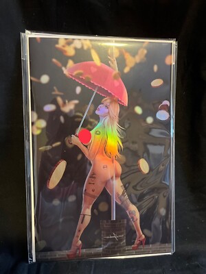 Sidney Augusto Foil Peach Coin  Showers full n collectors cave