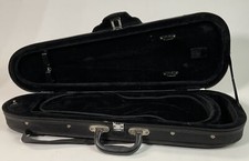 Core Black 1/4 Violin Case Zipper 2 Compartments